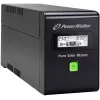 PowerWalker VI 800 SW FR nepertraukiamo maitinimo šaltinis (UPS) Linijinis-interaktyvus 0,8 kVA 480 W 2 AC lizdai