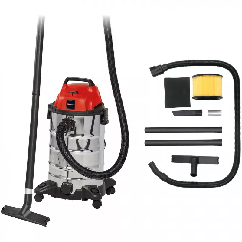 Einhell TC-VC 1930 S Juoda, Pilka, Raudona 30 L 1500 W