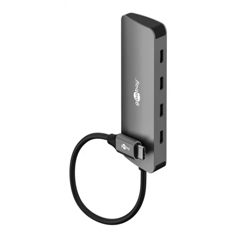 Goobay plonas 4-Port USB šakotuvas USB-C iki 10 Gbit/s - -Plug> 4x (76565)