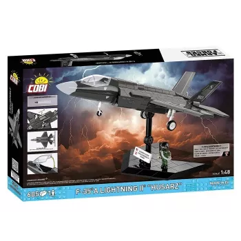 Konstruktorius Cobi F-35A Lightning II — 605 detalės, mastelio modelis