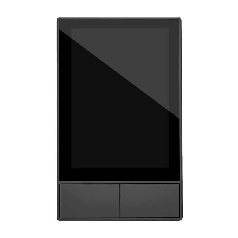 Prie sienos montuojamas išmanusis Wi‑Fi valdymo skydelis Sonoff NSPanel juodas 120 mm