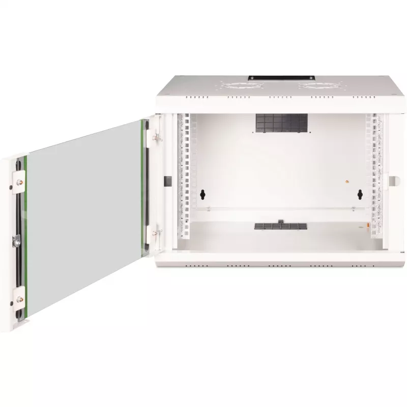 DIGITUS® 7HE sieninis korpusas - Pilka, RAL 7035 - 48,3 cm (19) (DN-19 07-U)