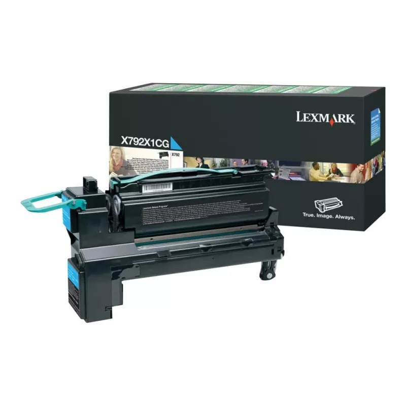 Lexmark X792X1CG - Žydras dažiklis - skirtas X792de, X792dte, X792dtfe, X792dtme, X792dtpe, X792dtse