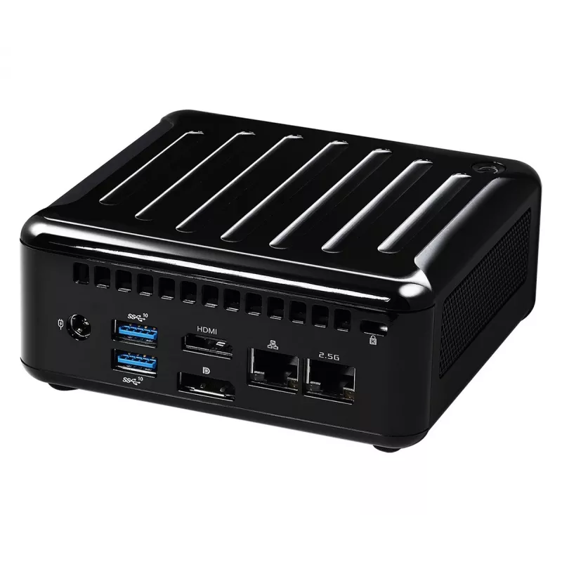 ASRock NUC BOX-1165G7 0,6 l korpuso PC juoda i7-1165G7 4,7 GHz