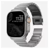 NOMAD Titanium Band for Apple Watch 46mm/49mm Sidabrinė