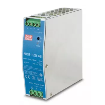 Maitinimo blokas PLANET PWR-120-48 120W mėlynas pilkas
