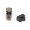 Digitus CAT 6A Field Termination Plug lenkiamas STP su dulkių dangteliu RJ-45 Female Sidabrinė