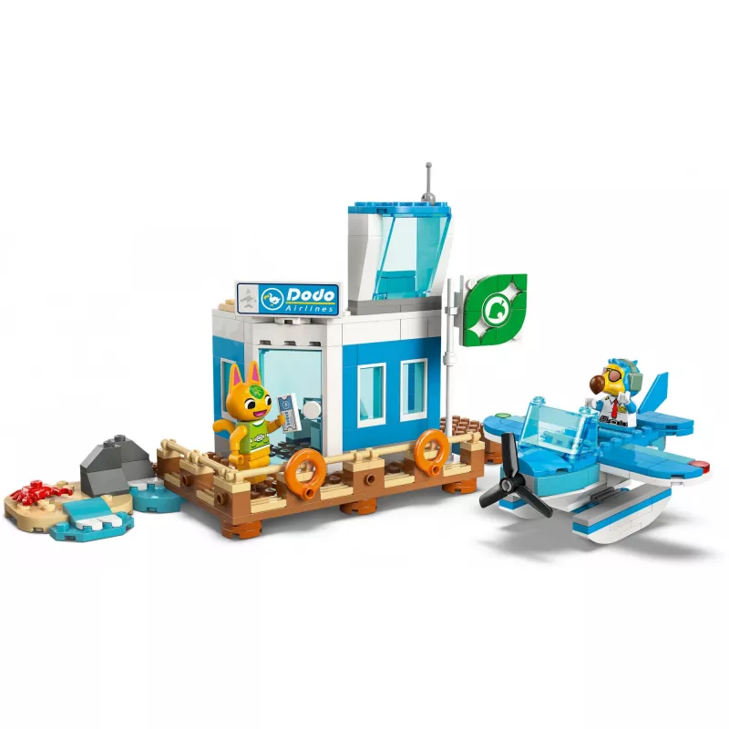 Konstruktorius LEGO 77051 Animal Crossing: Skrydis su “Dodo Airlines” rinkiniu, LEGO prekės ženklas, modelis 77051