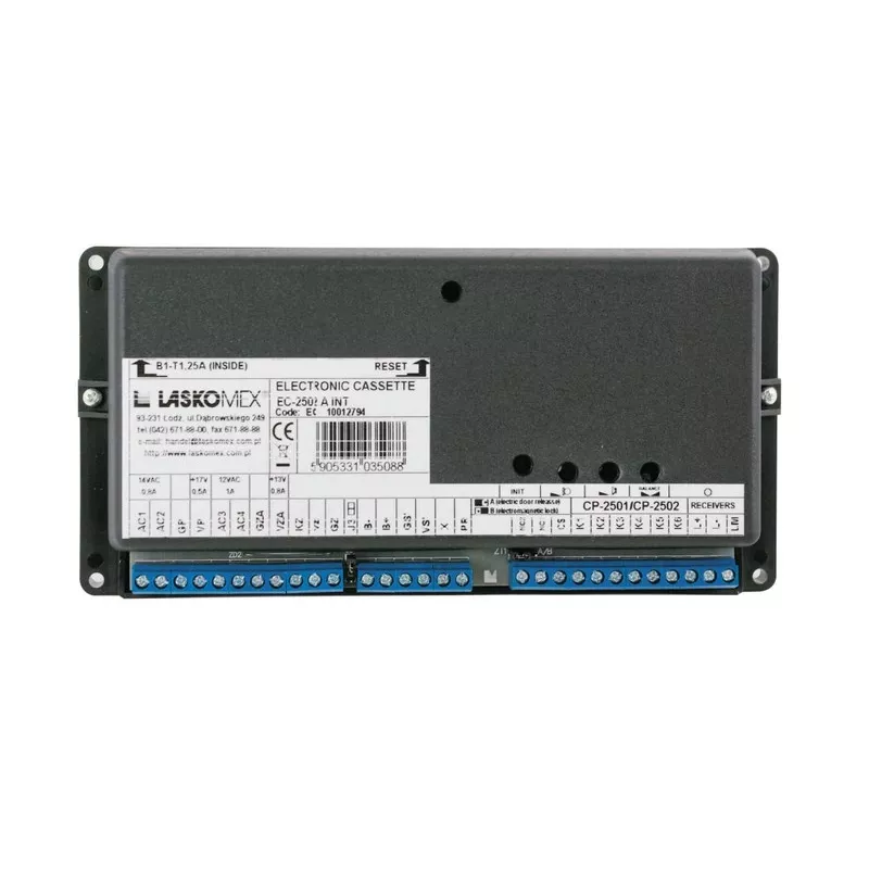 Laskomex EC-2502AR elektroninė kasetė su baterijų įkrovimo funkcija ir RFID bei Dallas palaikymu