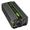 Automobilinis keitiklis Qoltec Monolith 1200 W juodas 12 V