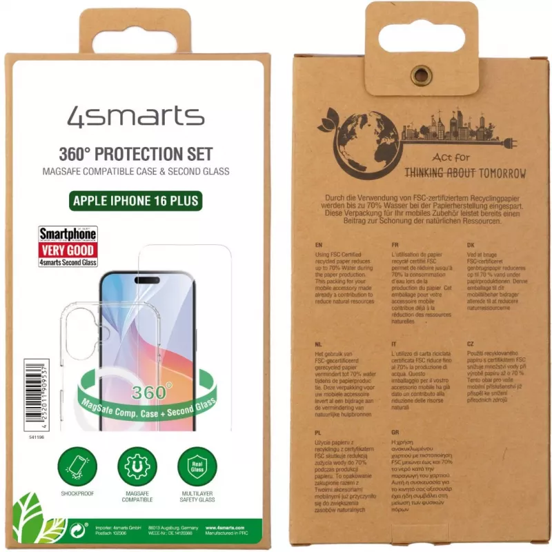 Cover 4smarts Apple iPhone 16 Plus MagSafe-Suderinama