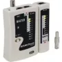 Basetech kabelių testeris BT-200 BT-200 tinka RJ-45, RJ-11, BNC