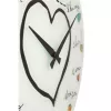 NeXtime klok 8030 Loving You, Ø43 cm, Sieninis, Balta / Įvairiaspalvis