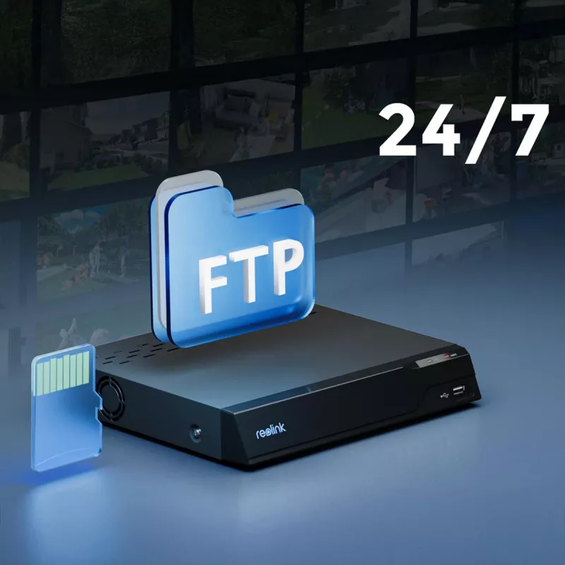 IP apsaugos kamera Reolink P430 Standard — cilindrinė, 8 MP (3840×2160), 5× optinis priartinimas, IP67, PoE/DC, microSD iki 256 GB
