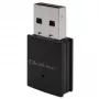 Belaidis mini USB Wi‑Fi adapteris QOLTEC 57007 — Vienos juostos 2,4 GHz, iki 150 Mbps, vidinė antena