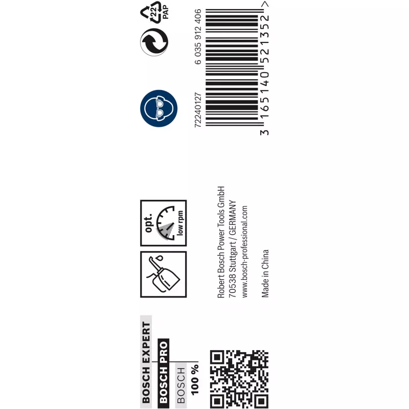 Suktuvų grąžtai Bosch HSS Cobalt 2608585900 5 vnt. rinkinys