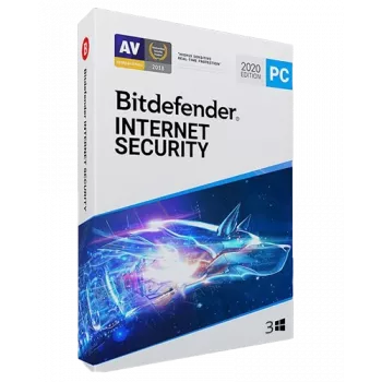 Bitdefender Internet Security | 3 PC | 1 metai | Tik ES