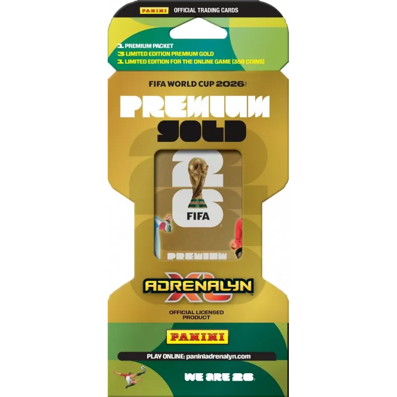 Cards FIFA World Cup 2026 Blister Gold