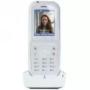 DECT telefonas agfeo DECT 77 IP — belaidis VoIP ragelis su garsiakalbiu, skambintojo ID, ekranu (balta)