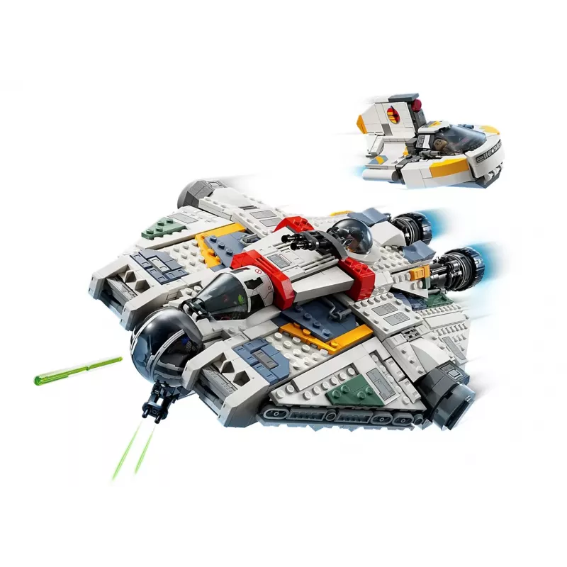 LEGO Star Wars žaidimo rinkinys 75357 — The Ghost and Phantom II, 1 394 dalys, 4 mini figūrėlės, amžius 10+