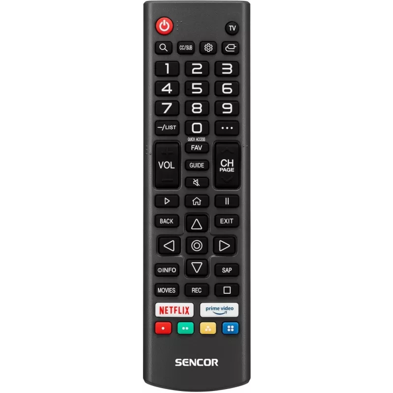 Televizorius SENCOR SLE 32S830WB 32 colių LED išmanusis webOS 12V BT5.0
