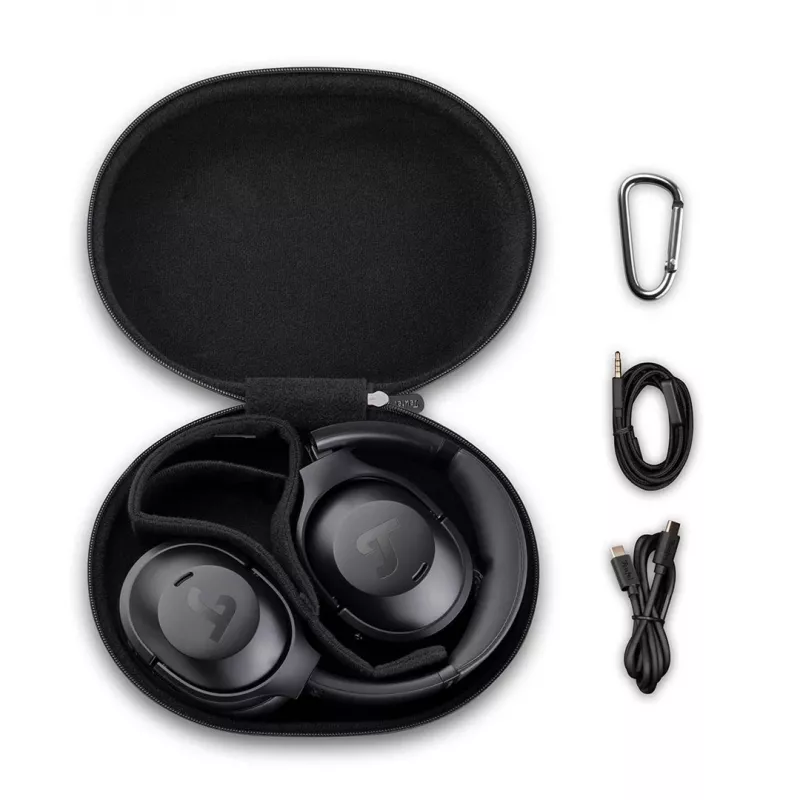 Teufel REAL Mėlyna NC 3 ausinės belaidės ant galvos skirtos žaidimams Bluetooth