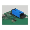 Šviesolaidžio jungtis, skirta PCB SC simplex lizdui į SC simplex lizdą, vienmodė, mėlyna