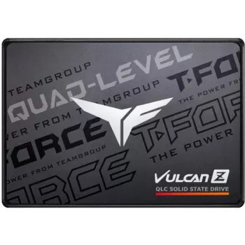 VULCAN Z QLC 4 TB, SSD juoda/pilka, SATA 6 Gb/s, 2,5 inch