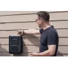 Ant sienos montuojama EV įkrovimo stotelė Hager witty one 11 kW 3 fazių su RFID, Bluetooth ir 4,5 m Type 2 kabeliu