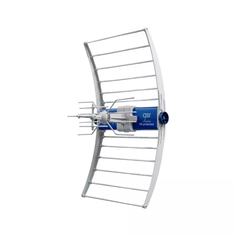 DVB-T/T2 ASR Classic 5G PROTECTED 2023 TV antena su ZZA-7 Telmor maitinimo bloku