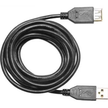 USB kabelis Eltako 30000020 USB-A lizdas į USB-A kištuką, 2 m, juodas