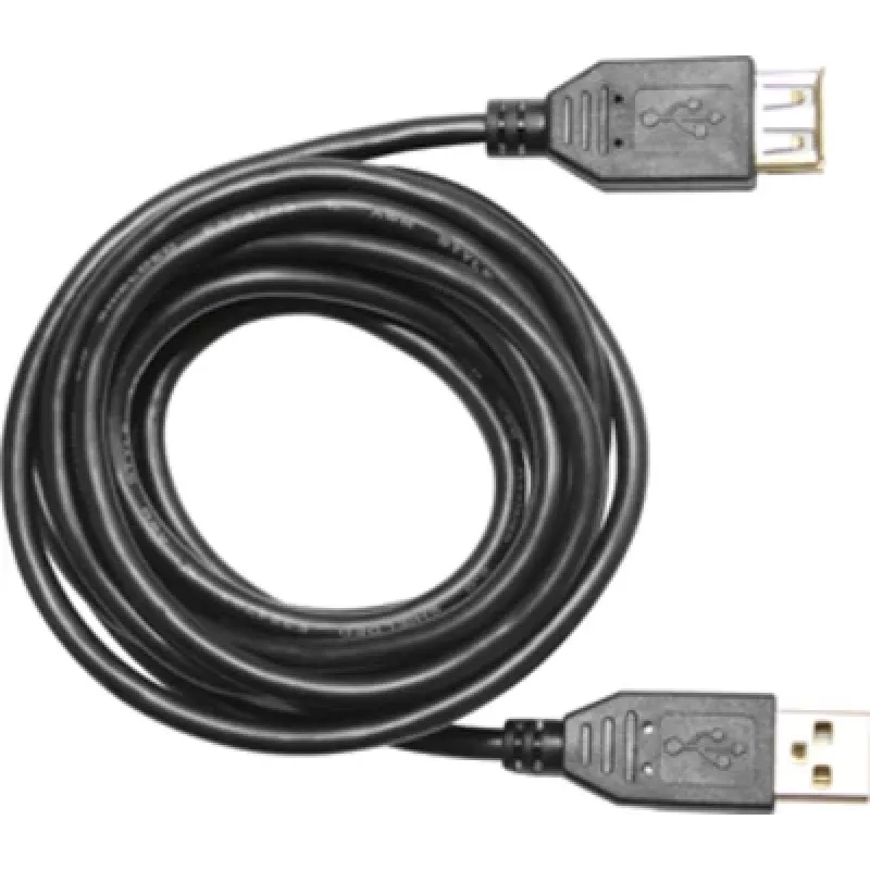USB kabelis Eltako 30000020 USB-A lizdas į USB-A kištuką, 2 m, juodas