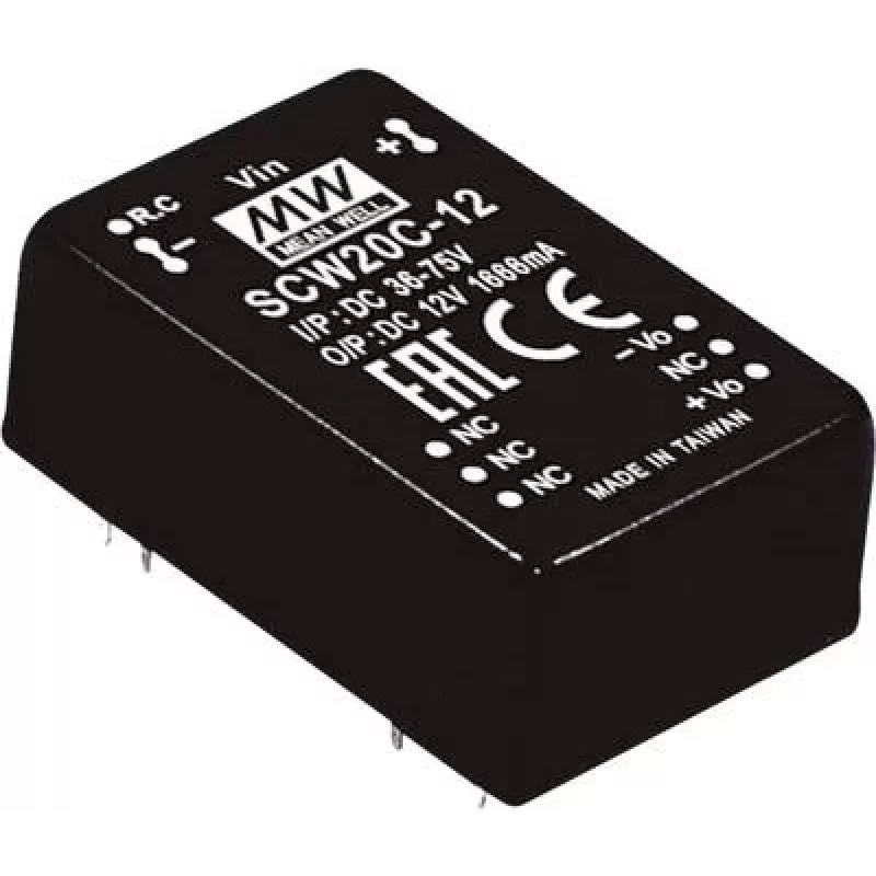 Maitinimo adapteris MEAN WELL SCW20A-05 20W 5V 4A RoHS