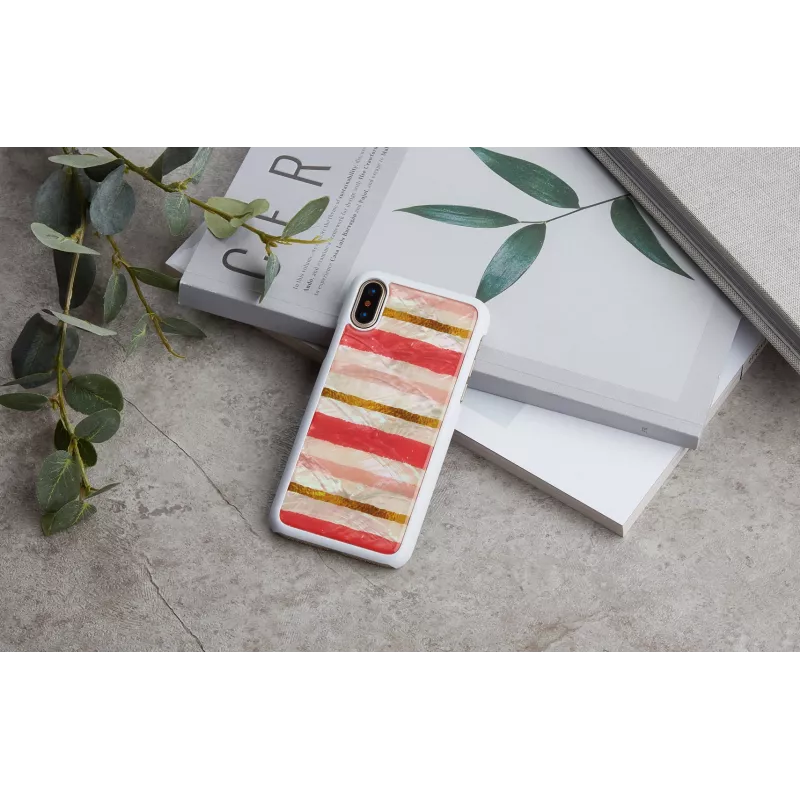 Telefono dėklas iKins, skirtas iPhone XS/XS Short — apsauginis dėklas Cake White