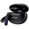 Bluetooth ausinės Usams TWS E02 ANC+ENC juodos
