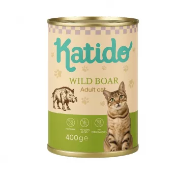 KATIDO Šerniena - šlapias kačių maistas - 400g