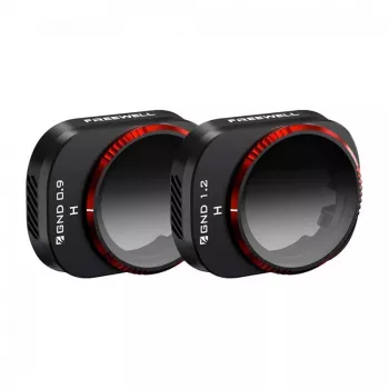 GND filtrai Freewell, skirti DJI Mini 4 Pro 0.9 / 1.2 neutralaus tankio laipsniškas rinkinys