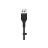„Belkin“ laidas „Lightning CAA008BT1MBK“ 1 m juodas USB A į USB C