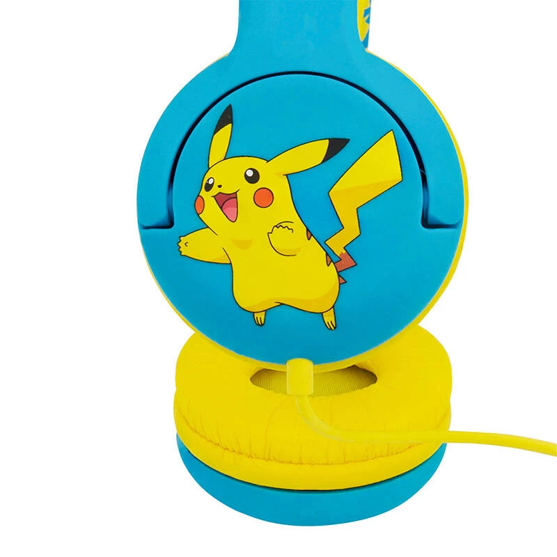 Laidinės ausinės vaikams OTL Pokemon Pikachu (mėlynos-geltonos)
