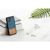 man and wood išmaniojo telefono dėklas iPhone 11 — juodo džinsinio audinio apsauginis dangtelis