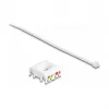 DeLOCK Keystone modulis RJ45 lizdas į LSA Cat.6A be įrankių su mėlyna dulkių gaubtu