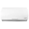 Duonos laikymo indas Maestro MR-1676-WHITE, nerūdijančio plieno atverčiamas dangtis, baltas, 385×255×190 mm