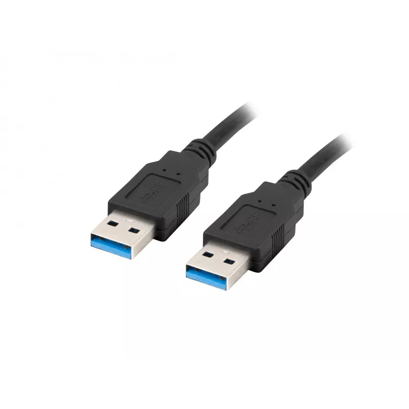USB laidas -A M/M 3.0 0,5 m juodas