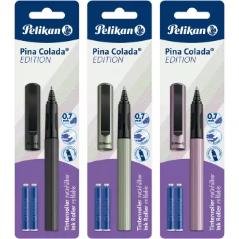 Pelikan Pina Colada Edition, šratinukas, mišrių spalvų, mėlynas, 0,7 mm, smulkus, abiem rankoms tinkama