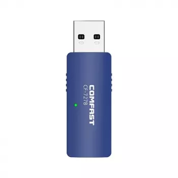 USB Wi‑Fi ir Bluetooth adapteris Comfast CF-727B, dviejų juostų 2,4/5 GHz, iki 1300 Mbps