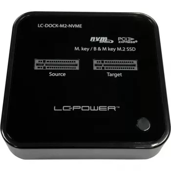 Doko stotelė LC-Power LC-DOCK-M2-NVME M.2 NVMe USB 3.1 vienam M.2 NVMe SSD