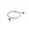 LANBERG tinklo kabelis RJ-45 į RJ-45 S/FTP PCF6A-10CC-0050-S, 0,5 m, CCA laidininkas, 500 MHz, LSZH, pilkas
