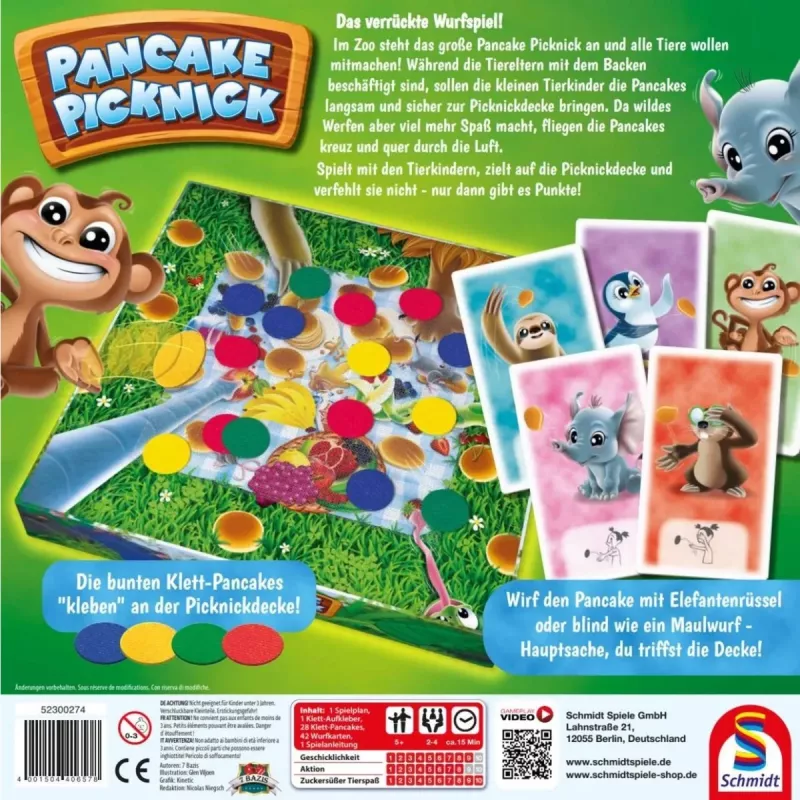 Pancake Picknick, stalo žaidimas