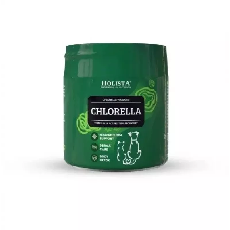 HOLISTA Chlorella - papildai šunims ir katėms - 100 g