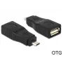 jungčių adapteris Micro USB2.0-B į USB2.0-A DeLOCK 65549